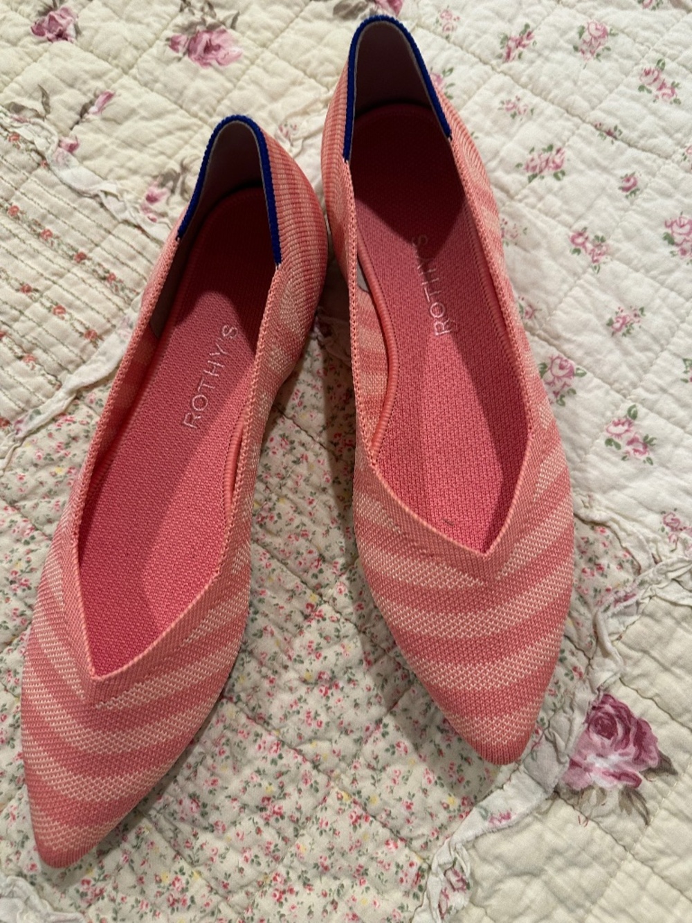 Rothy The Point Flats ..machine washable…. Brand new